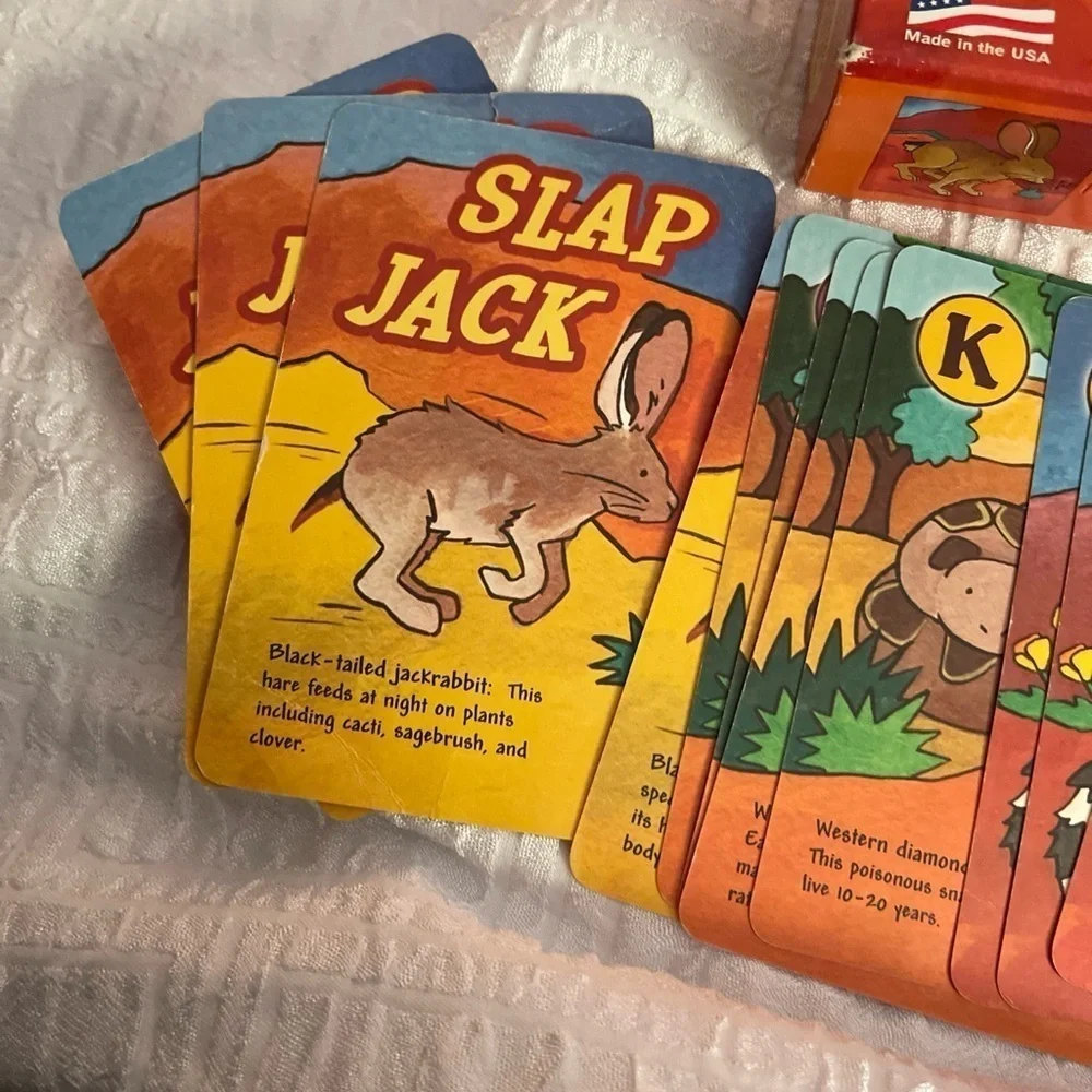 Southwest Slap Jack Card Game COMPLETE Jr RangerLand Haywood 2012 Kids